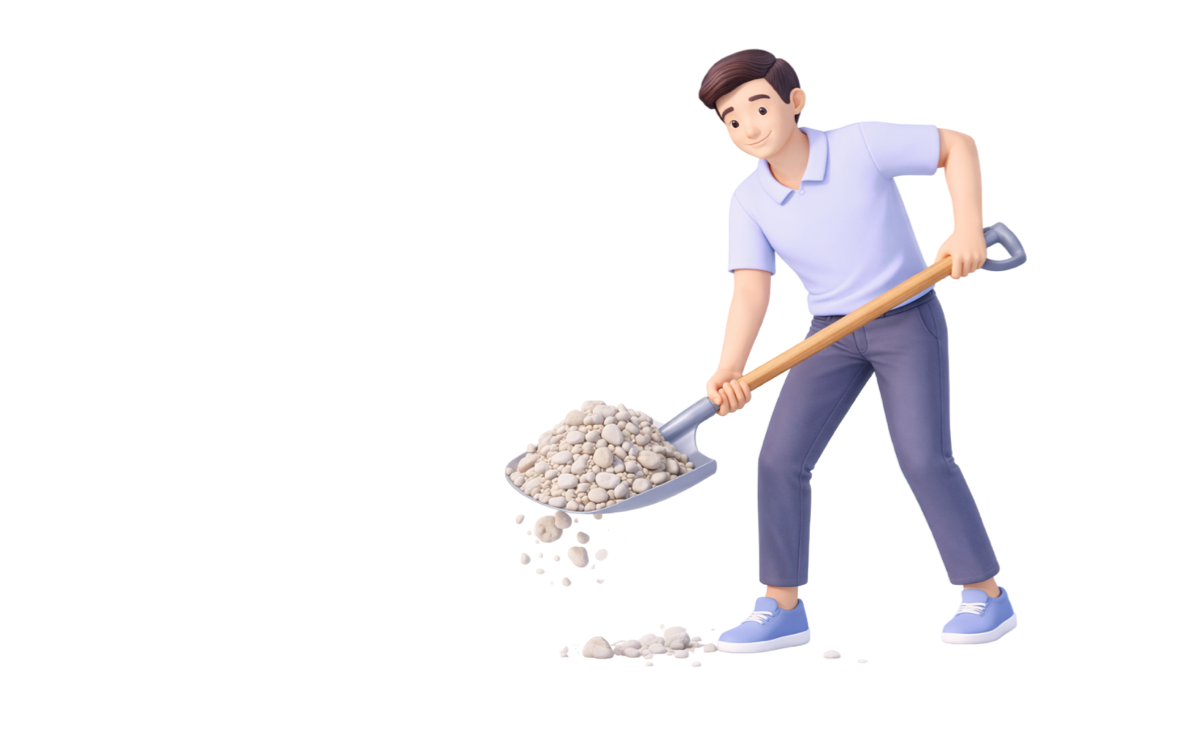 Таргетинг по сегменту Интересуются щебнем